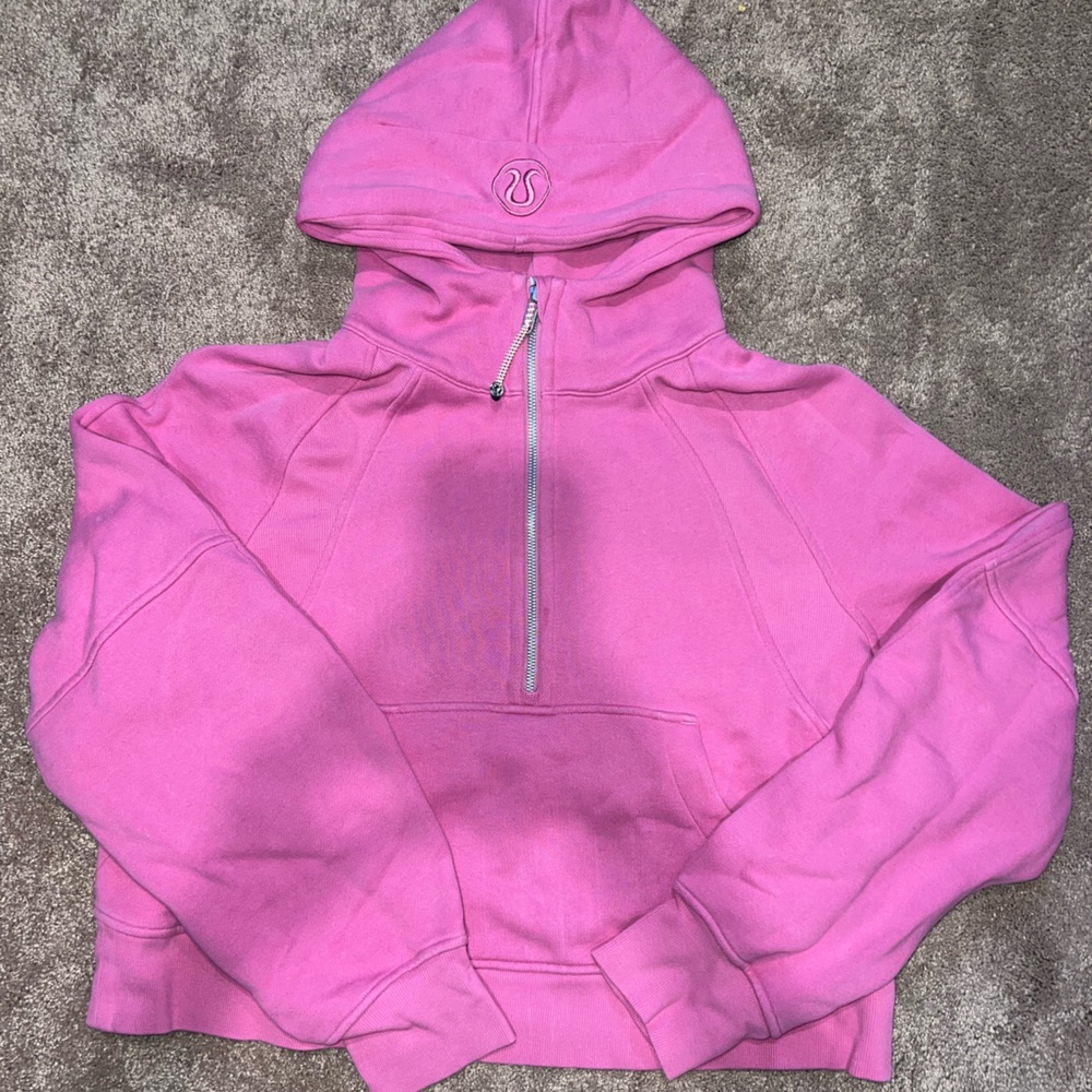 Lululemon 1/2 zip Scuba Hoodie